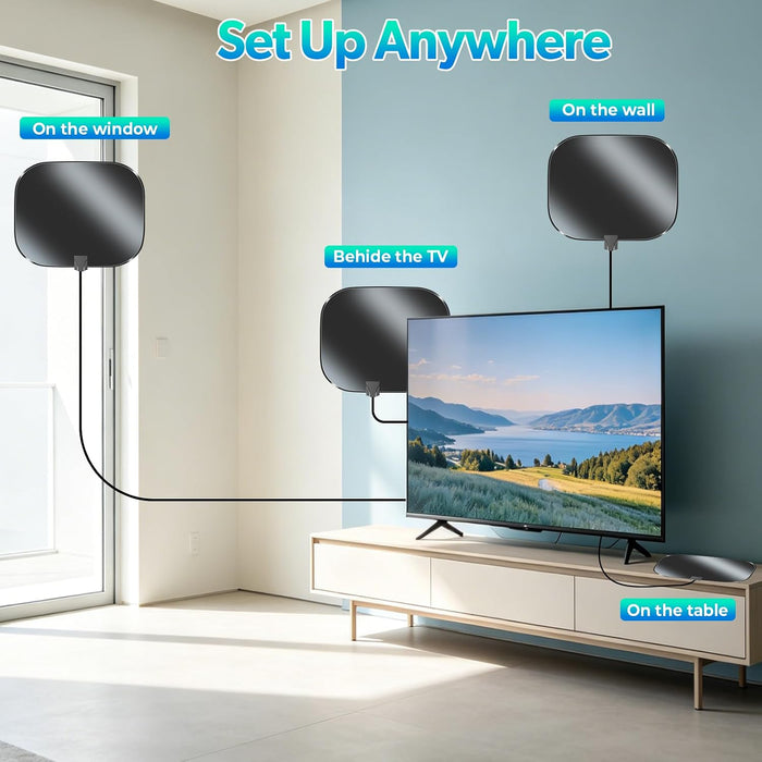 TV Antenna for Local Channels, Digital Antenna for Smart TV Indoor