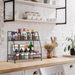 Spice Rack Organizer for Cabinet, Bathroom Organizer Countertop, Bathroom Counter Organizer, Kitchen Countertop Organize