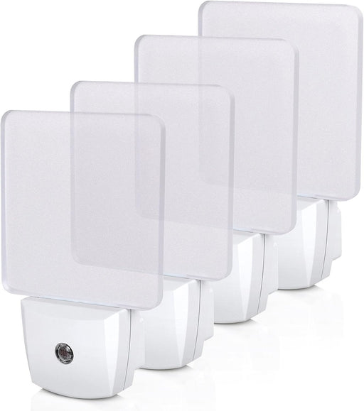 Night Lights Plug into Wall, LED Night Lights Light Sensor 4 Pack