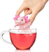 Genuine Fred RELAXOLOTL Tea Infuser, Cute Axolotl Design, For Loose Leaf Tea, Flexible, Easy to Clean Silicone, Fun Gift for Tea Lovers, Clever Kitchen Gadget