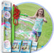 Giant Bubble Wands Kit: (4-Piece Set) | Incl. Wand, Big Bubble Concentrate and Tips & Trick Booklet | Outdoor Toy for Kids, Boys, Girls | Bubbles Made in The USA