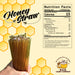 25 Pack Honey Sticks For Tea, Snacking, Honey Straws Packets Single Serve Stir Sticks, Natural Flavor by R.U.S Candy Com