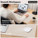 Desk Mat, Beige, 23.6" x 13.8", Desk Pad Protector