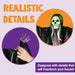 3 Pack Hanging Halloween Skeleton Ghosts Decorations, Grim Reapers for Best Halloween Outdoor Decorations