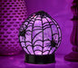 7" Illuminated Halloween Glitter Sphere by Valerie