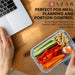 30 PC Glass Food Storage Containers with Lids - Reusable Glass Meal Prep Containers for Lunch and Leftovers - Airtight & Leakproof Snap Locking Lids - Oven, Freezer, Microwave, Dishwasher Safe