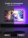 LED Lights for TV, 16.4ft TV LED Backlight for 45-75 Inch TVs, RGB TV Backlight Behind with Music Sync, Smart APP and Button Control Strip Lights USB Powered for Bedroom/Gaming
