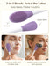 Gua Sha and Face Roller Set: Face Skin Care Tools with Facial Cleansing Brush, 2 Silicone Scrubber Pads & Face Sponge, T