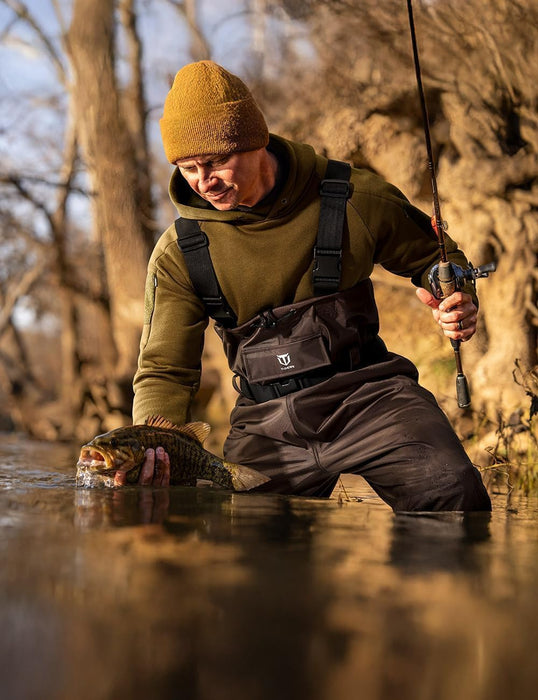 Chest Waders for Men Women, Waterproof Fishing Waders