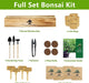 Bonsai Tree Kit, Bonsai Starter Kit with Seeds & Tools, Tree Live Plants Indoor, Gardening Gifts for Women Men Mom Fathe
