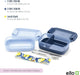 Lunch Stack Bento Box Plastic Food Containers, 2 Pack, Blueberry