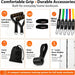 Resistance Bands Set with Handles and Door Anchor for Full Body Workout