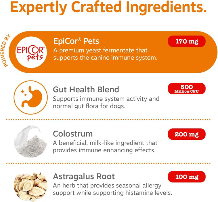 Dog Allergy Chews - Dog Allergy Relief, Lamb, 90 Ct