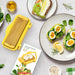 Larger Banana Slicer Egg Slicer for Hard Boiled Eggs, Stainless Steel & Aluminium Wires Strawberry slicer Multipurpose Heavy Duty Dishwasher Safe Banana Cutter slicer