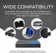 8K@60Hz 4K@120Hz HDMI 2.1 Switch 5 in 1 Out 48Gbps, HDR10+ W/Remote