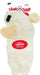 Lamb Chop Dog Plush Toy 10", Cream, 5 Squeakers