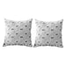 Two-Piece Plush Ghost Pillow Covers