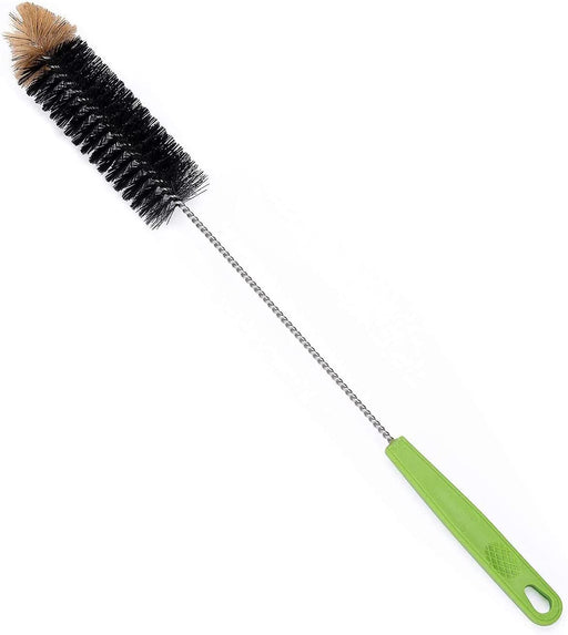 Long-Handle Water Bottle Cleaning Brush — Black
