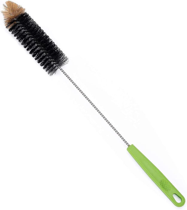 Long-Handle Water Bottle Cleaning Brush — Black