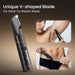 Manscape Upgraded Body & Pubic Hair Trimmer for Men, Waterproof Ball Shaver