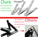 Manicure Set 18Pcs Stainless Steel Nail Clippers Set with Case Black