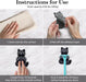 Cute Sloth Razor Holder for Shower Wall, Cat Lover Bathroom Decor