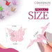 Glitter Butterfly Hair Claw Clips, Y2K Hair Accessories 50 Pcs