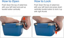 Salad Lunch Container To Go, BPA-Free 52-oz Salad Bowls to go for lunch