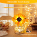 Sunflowers Flower Lamp Cordless Touch Table Lamp Birthday Gifts for Women