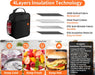 Lunch Box for Men - Reusable Lunch Bag Men Adult Women- Insulated Small LunchBox