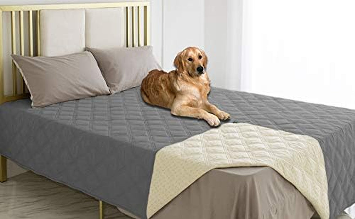 Waterproof Dog Bed Cover Pet Blanket with Anti-Slip Back