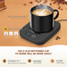 Coffee Mug Warmer, Smart Candle Warmer, Electric Cup Warmer with Aluminum Metal Panel for Office, Desk Accessories, Elec