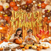 Give Thanks Foil Balloon Arch Kit for Thanksgiving Fall Party Decorations