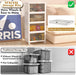 4 Tier Plastic Storage Bins with Lid 23QT, Stackable Storage Bins