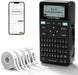 E11 Keyboard & Bluetooth Label Maker Machine with 4 Tapes