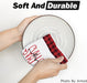 Red Black Snowman Christmas Kitchen Towels Set of 4 18x26 Inch