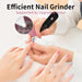 Electric Nail File Toe Nail Grinder for Thick Toenails Manicure Kit