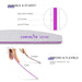 10 PCS Nail File Professional Nail Files Reusable Double Sided Emery Board(100/180 Grit) Nail Styling Tools for Home and