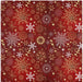 Pfrewn Christmas Snowflake Red Cloth Napkins Set of 6 Xmas Snowman Winter Dinner Napkins Solid Washable Reusable Polyester Table Napkins Oversized 20"X20" with Hemmed Edges for Home Weeding Decoration