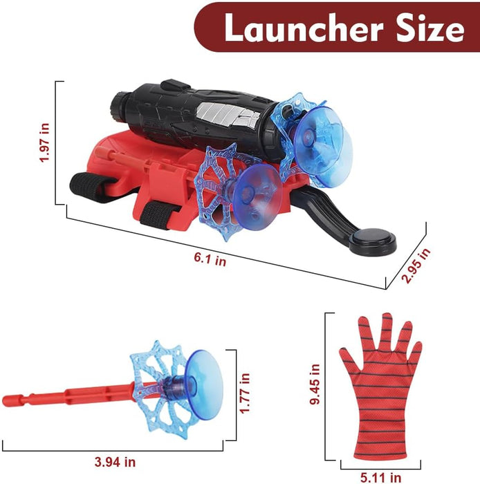 Spider Web Shooters with Glove for Kids Cosplay Party Favor