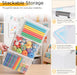 6Packs 7.8Qt Plastic Storage Bins with Lids, Clear Organizer