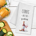 Funny Wine Kitchen Dish Towel,Wine Gifts for Women Men,Funny Hand Tea Bar Towel for Kitchen Bathroom Decor,16x24 Inches