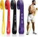 4-Level Resistance Bands for Working Out, Pull Up Assistance Bands