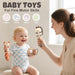 Baby Rattles & Teethers Set, Baby Toys 0-6 Months, Teething Toys 3-6 Months