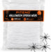 ® 1200 sqft Spider Webs Halloween Decorations with 40 Fake Spiders, Stretchable Halloween Spider Webs for Indoor Outdoor Haunted House Yard Porch Party Decor (White)