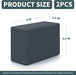 Yoga Blocks 2 Pcs, 9"x6"x3" Yoga Brick Foam Blocks EVA Foam Block Yoga Props Accessories for Yoga Pilates Stretching and
