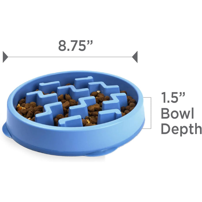 Medium Slow-Feeder Pet Bowl