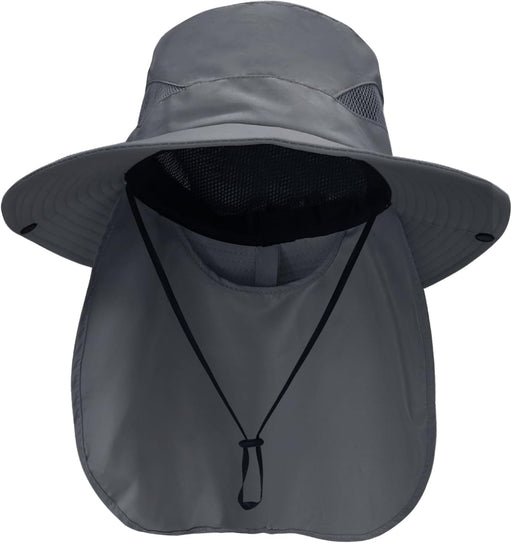 Sun Hats for Men Women with Neck Flap UPF 50+ UV Protection