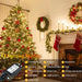 200 LED Connectable String Lights, 66FT Christmas Lights Outdoor Indoor