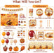 Thanksgiving Party Decorations Set, All-in-One Thanksgiving Party Supplies
